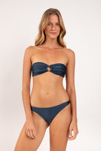 Load image into Gallery viewer, Model Front: Rio De Sol Bottom Bottom Shimmer-Shark Leblon