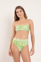 Load image into Gallery viewer, Model Front: Rio De Sol Bottom Bottom Palms Hotpants
