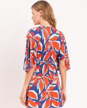 Load image into Gallery viewer, Image 07: Rio De Sol Mini Dress Leaves Mini Dress