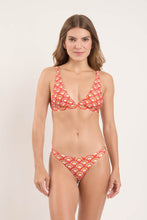 Load image into Gallery viewer, Model Front: Rio De Sol Set Set Floral-Scales Alba Mia