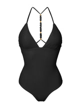 Load image into Gallery viewer, Product Front: Rio De Sol One-Piece Malibu-Black Alani-Op