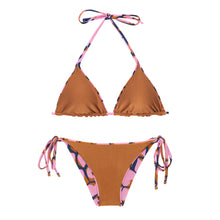 Load image into Gallery viewer, Product Back: Rio De Sol Set Set Amore-Pink Tri-Inv Lacinho