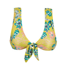 Load image into Gallery viewer, Product Front: Rio De Sol Top Top Florescer Highleg