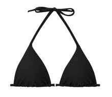 Load image into Gallery viewer, Product Front: Rio De Sol Top Top Bora-Black Tri-Inv