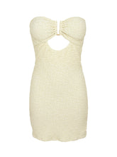Load image into Gallery viewer, Product Front: Rio De Sol Mini Dress Brisa-Offwhite Sara Dress