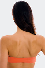 Load image into Gallery viewer, Image 06: Rio De Sol Top Top Light-Peach Bandeau-Reto