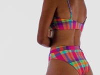 Load and play video in Gallery viewer, Video: Rio De Sol Bottom Bottom Tulip-Garden Hotpant-Cos