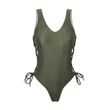 Load image into Gallery viewer, Product Front: Rio De Sol One-Piece Croco Zoe