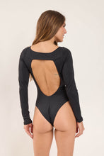 Load image into Gallery viewer, Model Back: Rio De Sol One-Piece Lava Surf