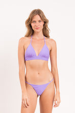 Load image into Gallery viewer, Model Front: Rio De Sol Top Top Bora-Lavanda Tri-Cos