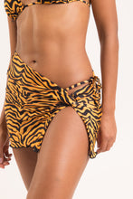 Load image into Gallery viewer, Gallery: Rio De Sol Beach Skirt Wild-Orange Skirt-Knot