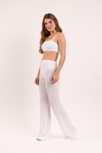 Load image into Gallery viewer, Image 02: Rio De Sol Beach Trousers Memphis-White Pants Lana
