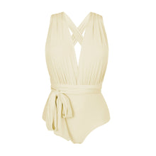 Load image into Gallery viewer, Product Front: Rio De Sol One-Piece Off-White Marina

