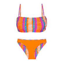 Load image into Gallery viewer, Product Back: Rio De Sol Set Set Stripes Bandeau-Reto Essential-Comfy
