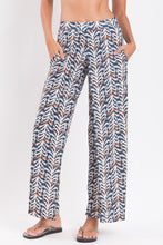 Load image into Gallery viewer, Gallery: Rio De Sol Beach Trousers Ikat Wide Pants
