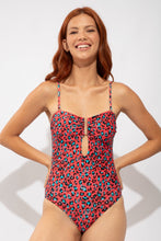 Load image into Gallery viewer, Gallery: Rio De Sol One-Piece Coral-Feline Sara-Op
