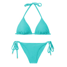 Load image into Gallery viewer, Product Front: Rio De Sol Set Set Malibu-Atol Tri-Inv Cheeky-Tie
