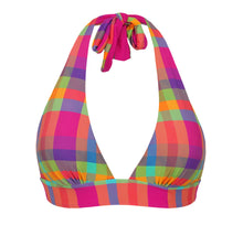 Load image into Gallery viewer, Product Front: Rio De Sol Top Top Tulip-Garden Halter-Cos
