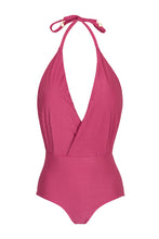 Load image into Gallery viewer, Product Front: Rio De Sol One-Piece Cloque Lichia Transpassado

