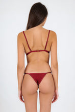 Load image into Gallery viewer, Model Back: Rio De Sol Bottom Bottom Shimmer-Divino California
