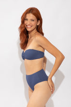 Load image into Gallery viewer, Image 03: Rio De Sol Bottom Bottom Carmel-Blue Hotpants
