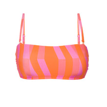 Load image into Gallery viewer, Product Front: Rio De Sol Top Top Sunrise Bandeau-Reto
