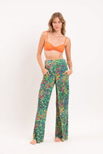 Load image into Gallery viewer, Model Front: Rio De Sol Beach Trousers Wilds Wide Pants
