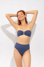 Load image into Gallery viewer, Image 05: Rio De Sol Bottom Bottom Carmel-Blue Hotpants
