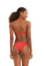 Load image into Gallery viewer, Model Back: Rio De Sol Set Set Malibu-Chili Bandeau-Duo Essential
