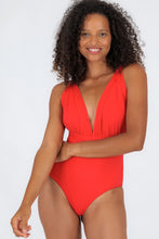 Load image into Gallery viewer, Gallery: Rio De Sol One-Piece Rouge Marina

