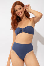 Load image into Gallery viewer, Image 07: Rio De Sol Bottom Bottom Carmel-Blue Hotpants
