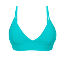 Load image into Gallery viewer, Product Front: Rio De Sol Top Top Cotele-Jade Tri-Tank
