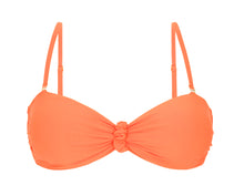 Load image into Gallery viewer, Product Front: Rio De Sol Top Top Dende Bandeau-Crispy
