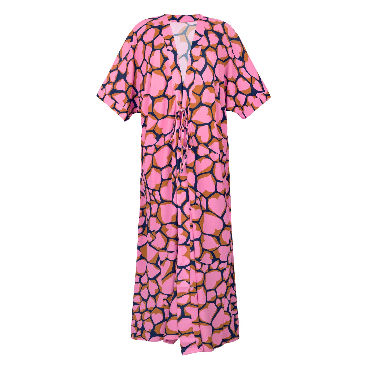 Product Front: Rio De Sol Beach Dresses Amore-Pink Long Dress