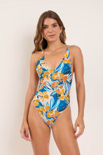 Load image into Gallery viewer, Image 04: Rio De Sol One-Piece Azure Sunny
