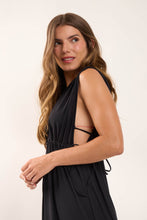 Load image into Gallery viewer, Image 07: Rio De Sol Beach Dresses Black Long Dress Soleil
