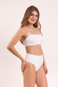 Image 04: Rio De Sol Bottom Bottom Memphis-White Hotpants