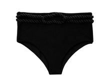 Load image into Gallery viewer, Product Front: Rio De Sol Bottom Bottom St-Tpz-Black Hotpant-High
