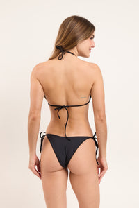 Model Back: Rio De Sol Bottom Bottom Touch-Black Amora