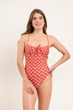 Load image into Gallery viewer, Image 05: Rio De Sol One-Piece Floral-Scales Julia

