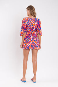Model Back: Rio De Sol Beach Dresses Funny Mini Dress