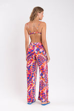 Load image into Gallery viewer, Model Back: Rio De Sol Beach Trousers Funny Wide Pants
