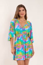 Load image into Gallery viewer, Model Front: Rio De Sol Beach Dresses Fusion Mini Dress
