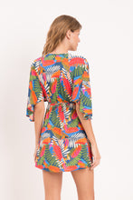 Load image into Gallery viewer, Model Back: Rio De Sol Beach Dresses Jungle Mini Dress
