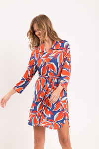 Image 11: Rio De Sol Beach Dresses Leaves Chemise