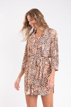 Load image into Gallery viewer, Image 09: Rio De Sol Beach Dresses Leopard Chemise
