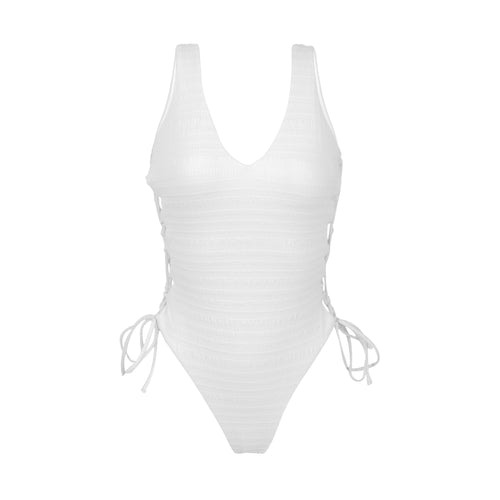 Product Front: Rio De Sol One-Piece Memphis-White Zoe