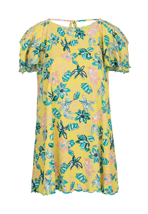 Product Front: Rio De Sol Beach Dresses Saida Florescer Off Shoulder