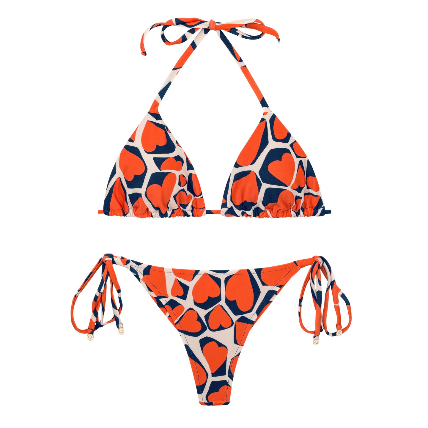 Product Front: Rio De Sol Set Set Amore-Red Tri-Inv Cheeky-Tie