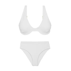 Product Front: Rio De Sol Set Set Sand-White Chantal Kora